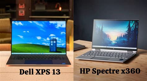 XPS 13 Plus vs. Spectre x360 13: Design and specs