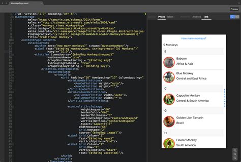 Xamarin Forms XAML