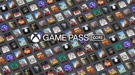 Xbox Game Pass Core Catalogue