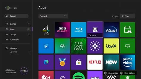 Xbox Series X apps