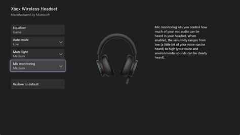 Xbox Wireless Headset app