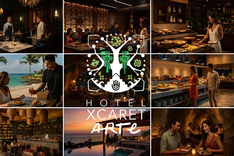 Dining at Xcaret Arte