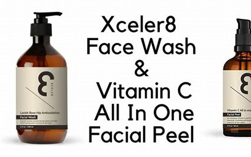 Xceler8 Vitamin C All In One Facial Peel