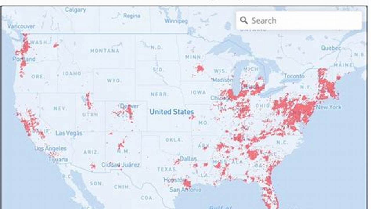 Xfinity Mobile Coverage Map 2024