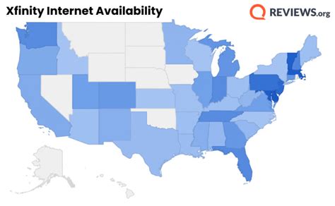 XFINITY Availability Areas & Coverage Map DecisionData