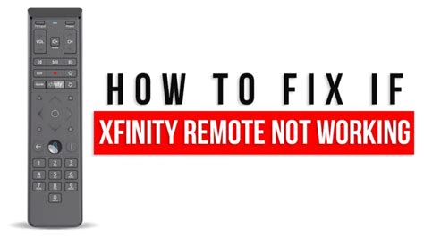 Troubleshoot Xfinity TV Remote App: Fixing Common Issues & Errors