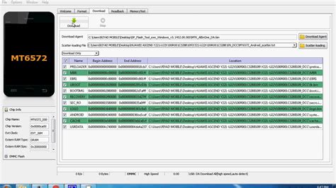 Langkah-langkah proses flashing Xiaomi dengan SP Flash Tool