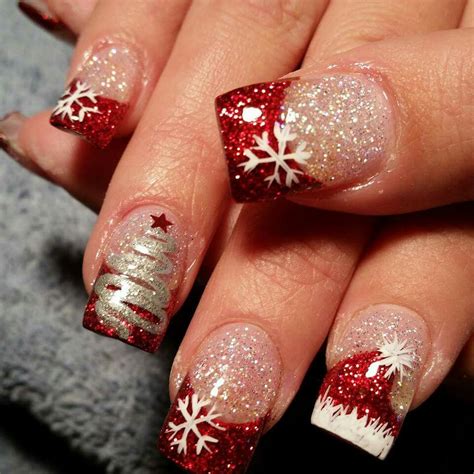 Xmas Nails Acrylic Short: A Festive Way To Glam Up Your Look