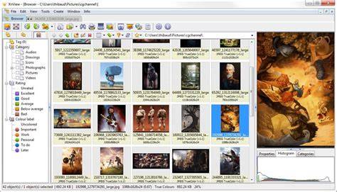 XnView photo editing software