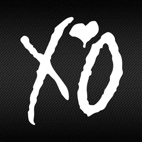 Xo Sticker For Car
