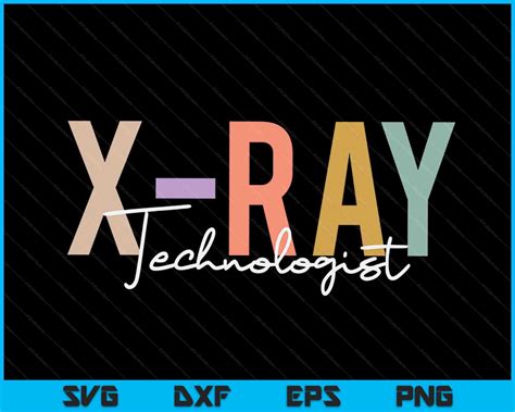 Download Xray tech svg Files