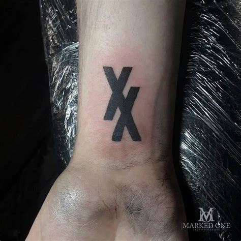 The XX album cover tattoo