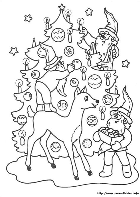 Color Your Own Christmas Ornaments Printable! Weihnachtsmalvorlagen
