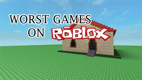 YOU JOINED THE WORST GAME ON ROBLOX - Roblox