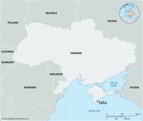 Yalta Ukraine Map