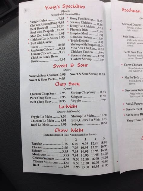 Yang's Chinese Restaurant