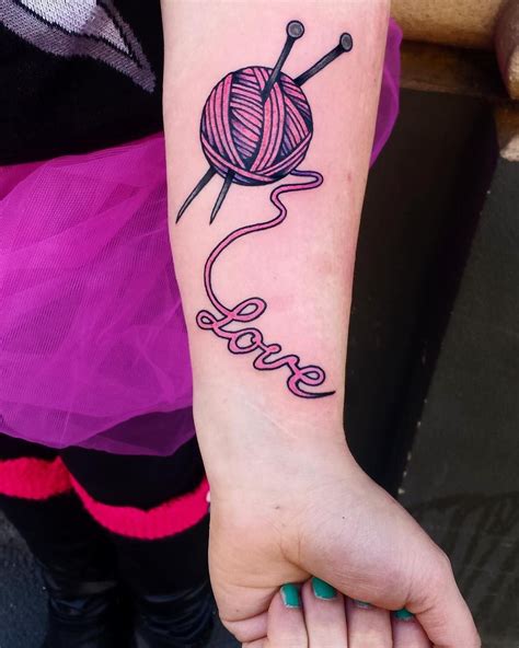 Yarn Tattoo RoundUp Yarn tattoo, Tattoos, Hand tattoos