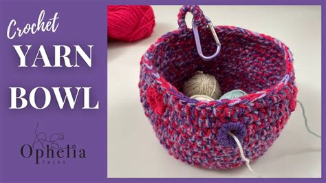 Yarn Bowl For Crochet
