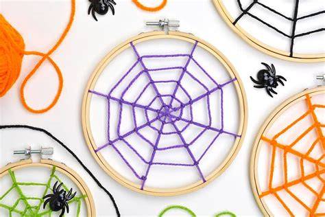 Yarn Spider Web