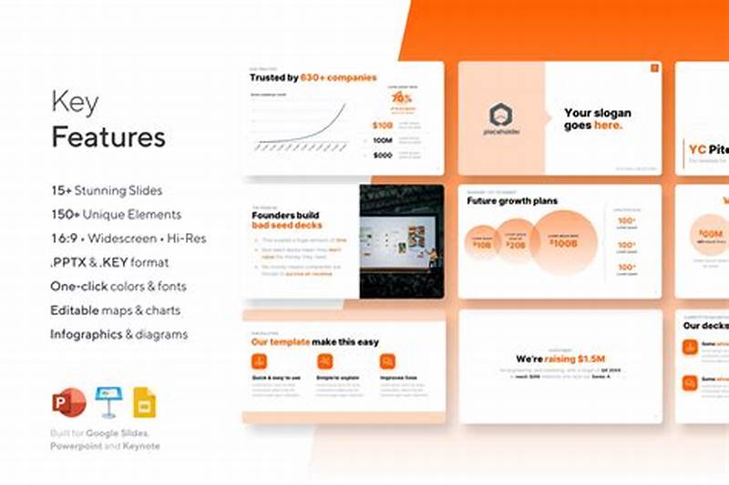 Ycombinator Slide Template Example