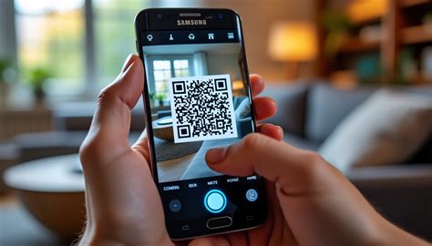 スマートフォンでYealico用QRコードを読み込むイメージ