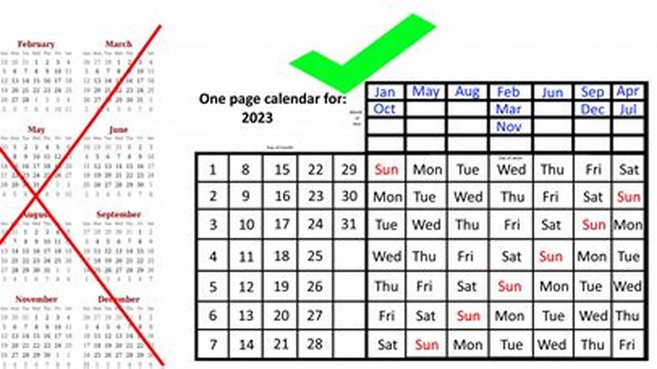 Year 1 In Calendar