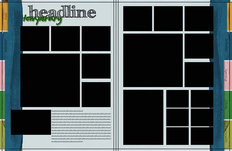 Yearbook Template Indesign