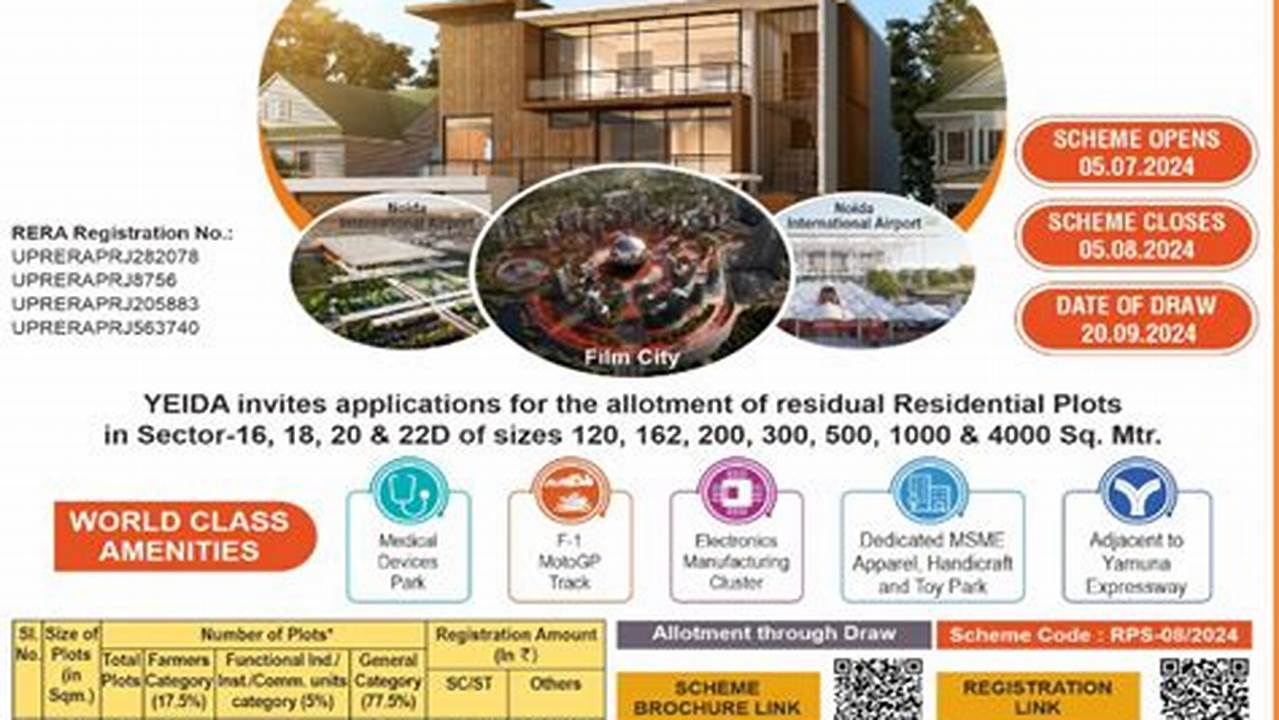 Yeida Plot Scheme 2024 Rps 08 Pdf