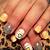 Yellow And White Nail Designs