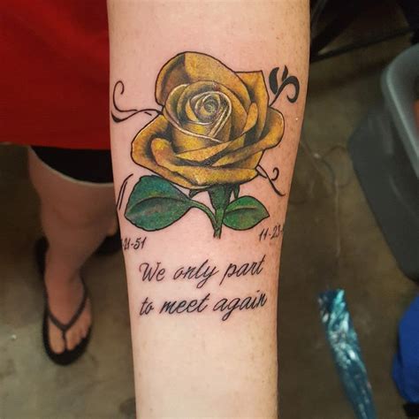 Pin by Martin on Tattoo Yellow rose tattoos