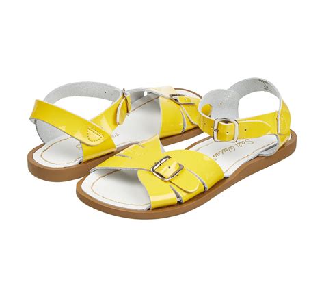 Original Shiny Yellow Sandals SaltWater Sandals Shop