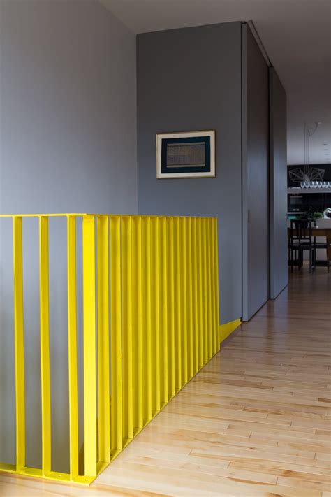 Yellow Stair Handrail: A Trendy Addition To Your Home