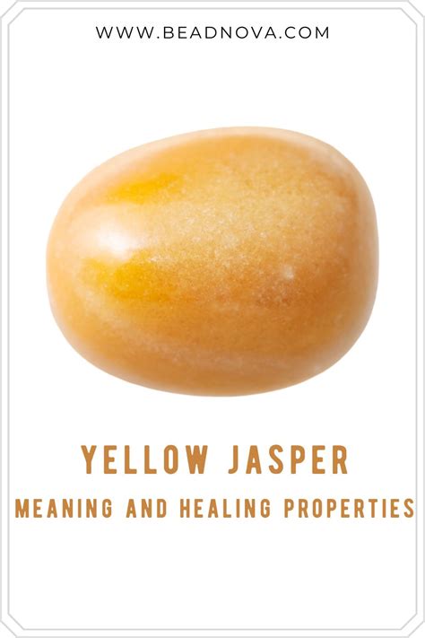 Unleashing the Power of Yellow Jasper: Exploring its Magnificent Metaphysical Properties