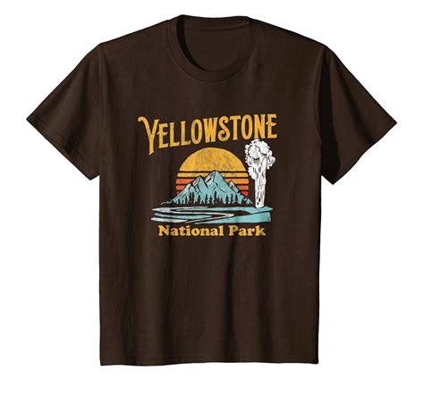 Get ready for adventure with Yellowstone National Park T Shirt