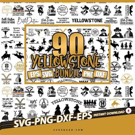 Exploring the Natural Wonders: Discover the Beauty of Yellowstone with Our Stunning SVG Files