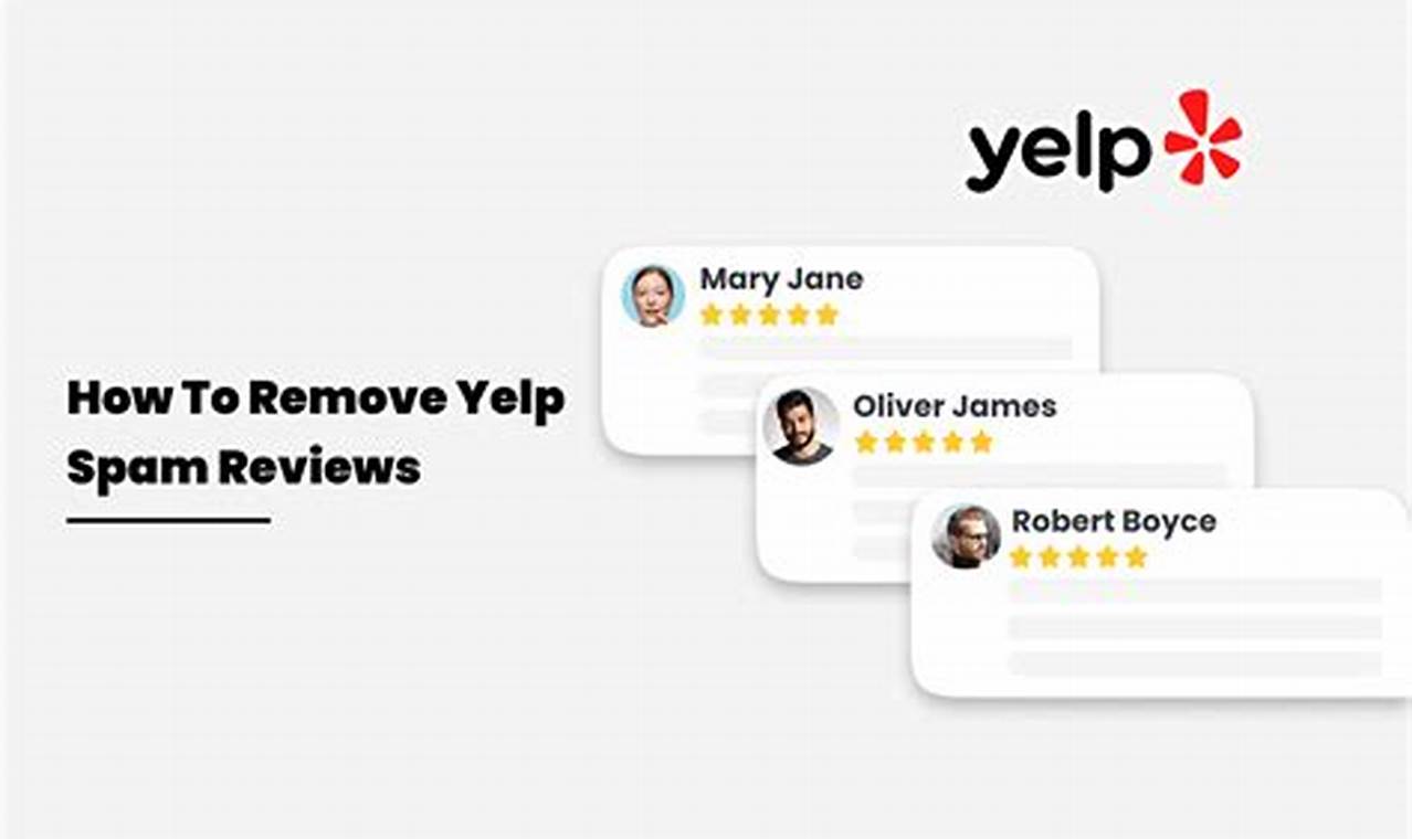 Yelp spam comment remover
