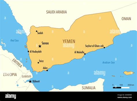 yemen political map Order and download yemen political map