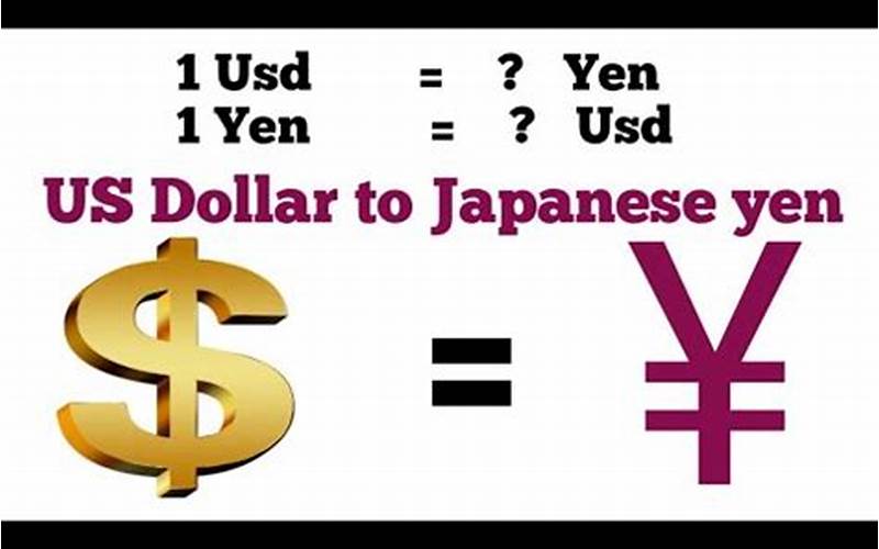 Yen To Usd Calculator