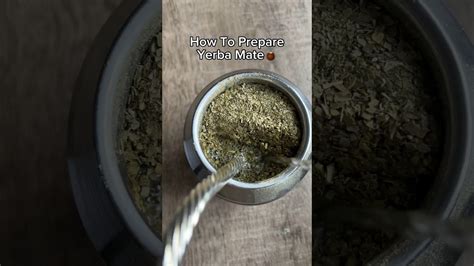 Yerba Mate Preparation