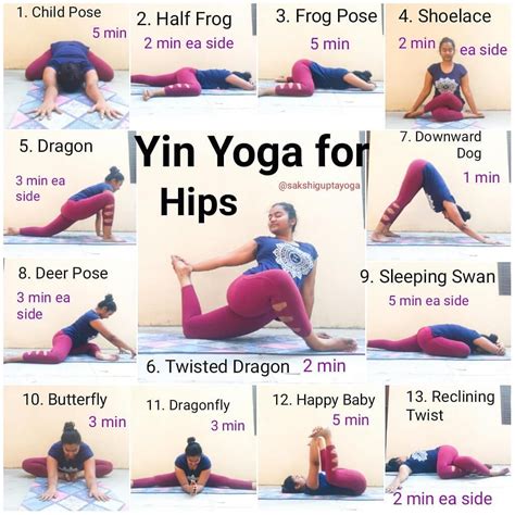Yin Yoga Poses For Hips