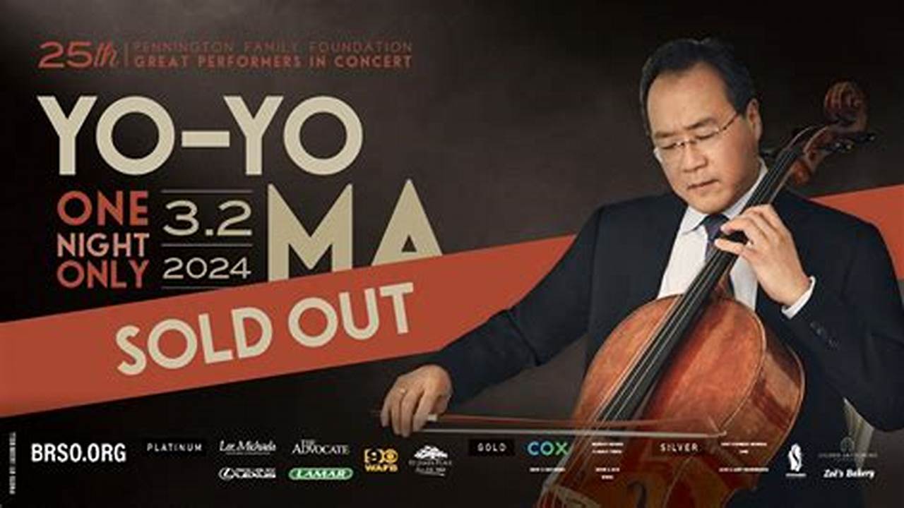 Yo Yo Ma Concert 2024