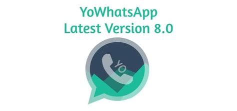 Yo Whatsapp v8 26: Aplikasi Chat Terbaik dan Terbaru