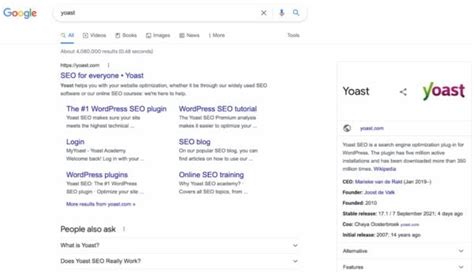Yoast SEO dan search intent