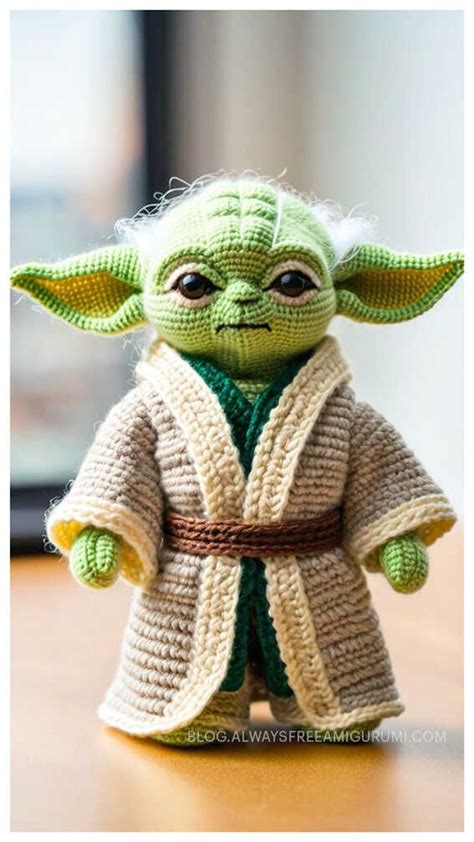 Yoda Crochet Free Pattern