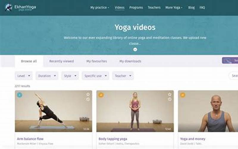 Yoga Screenshot
