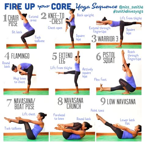 Yoga Exercise Sequence