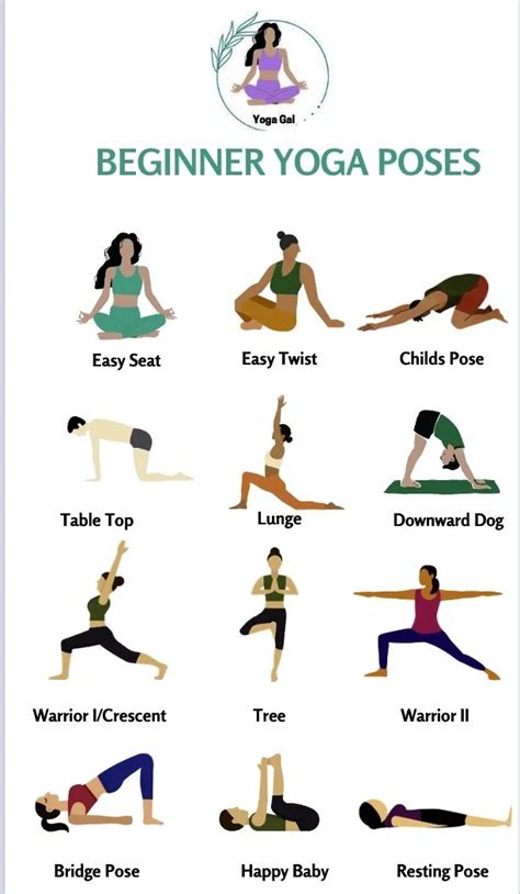 Yoga Poses For Beginners With Pictures