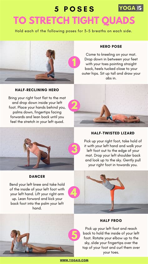 Yoga Poses For Quads