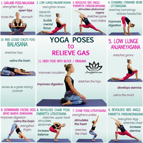 Yoga Poses To Relieve Gas