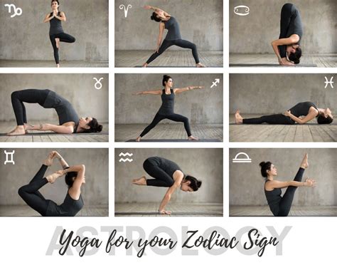 Yoga Poses Zodiac